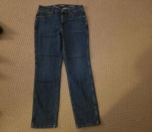 J. Crew Dark Blue Straight Leg Jeans. Only worn a couple of times.